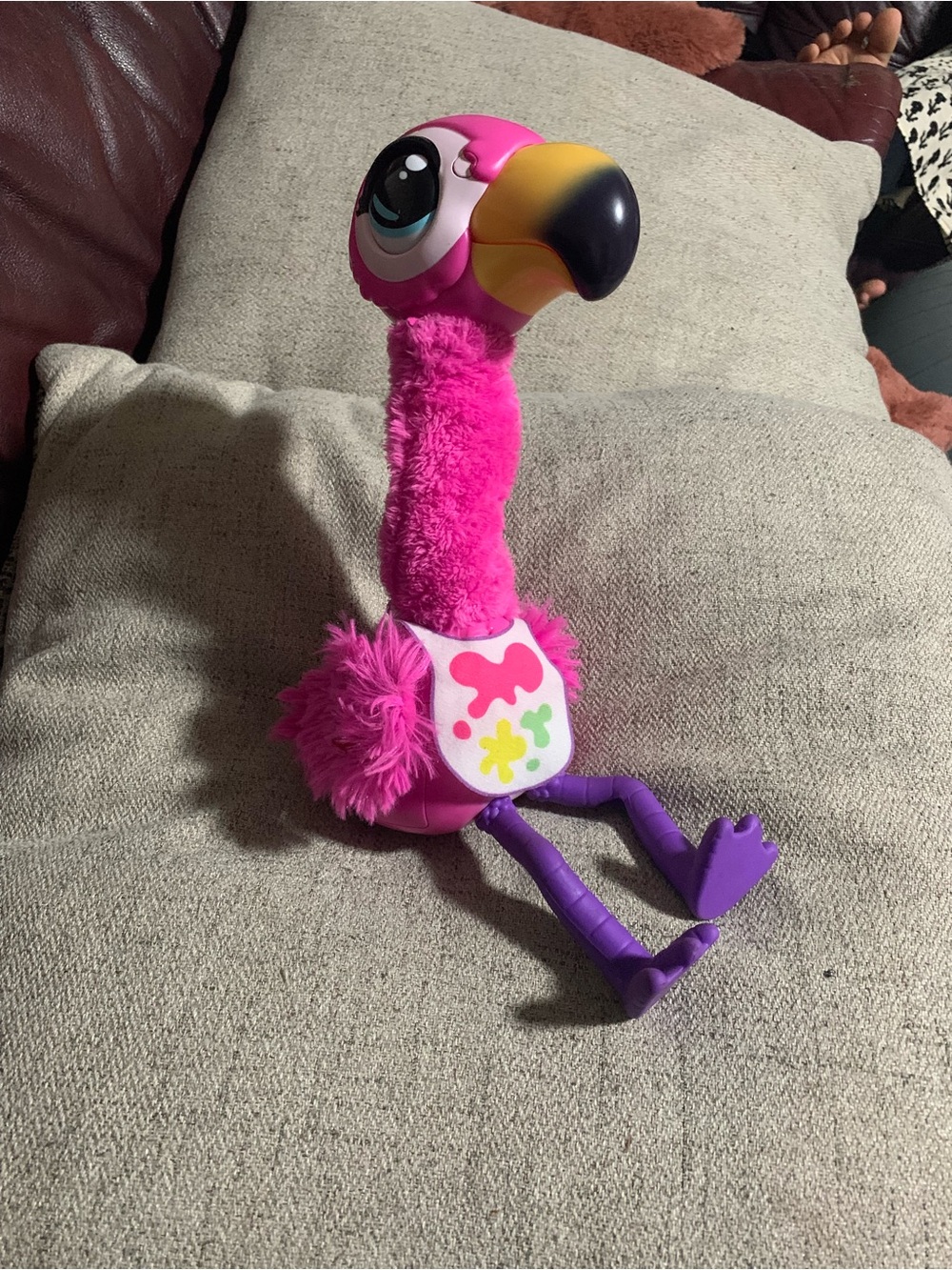 Little Live Pets Gotta Go Flamingo Interactive Toy With Sound & Movement WORKS
